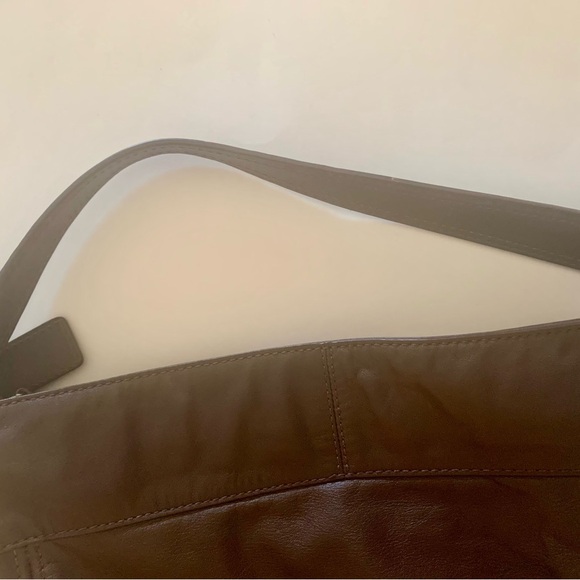 Coach Brown Leather Shoulder Bag - Picture 5 of 6